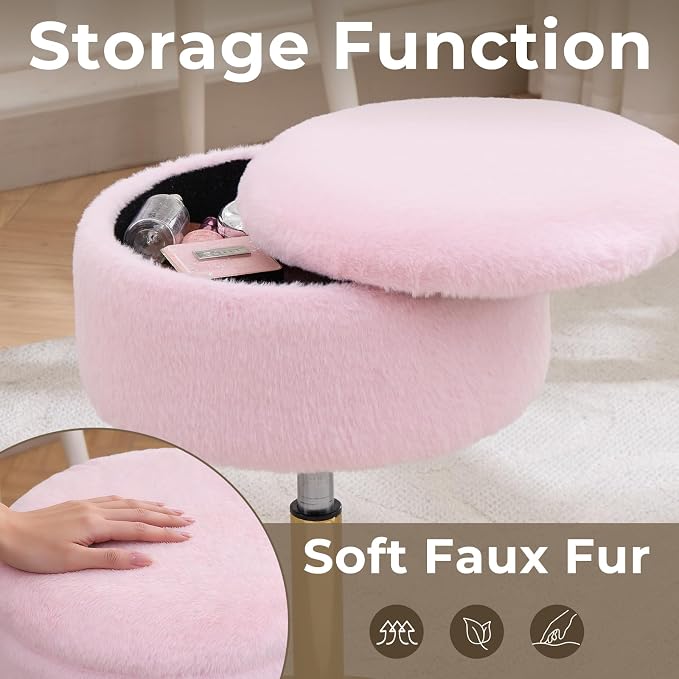 Light Pink With Storage