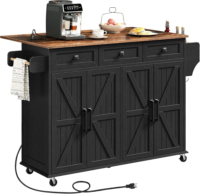 Black + Rustic Brown