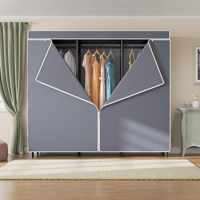 Black Rack with Grey Cover