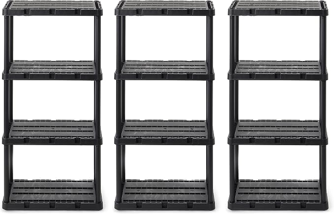 4 Shelf - Black