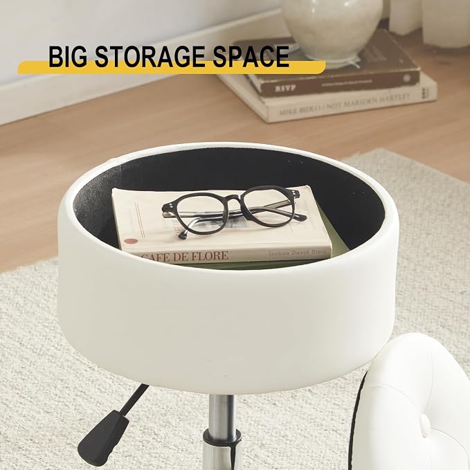 White With Storage