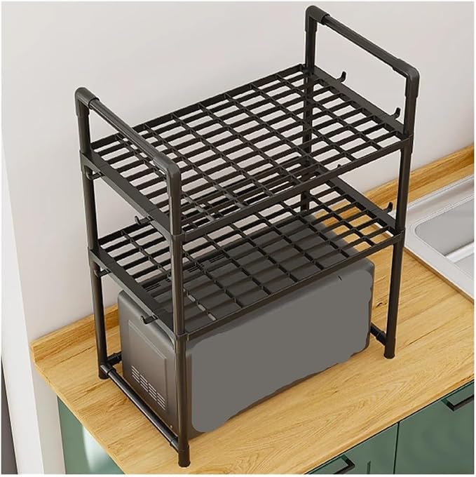Black 2-tier