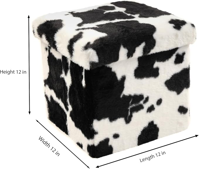 Cowhide Black/White