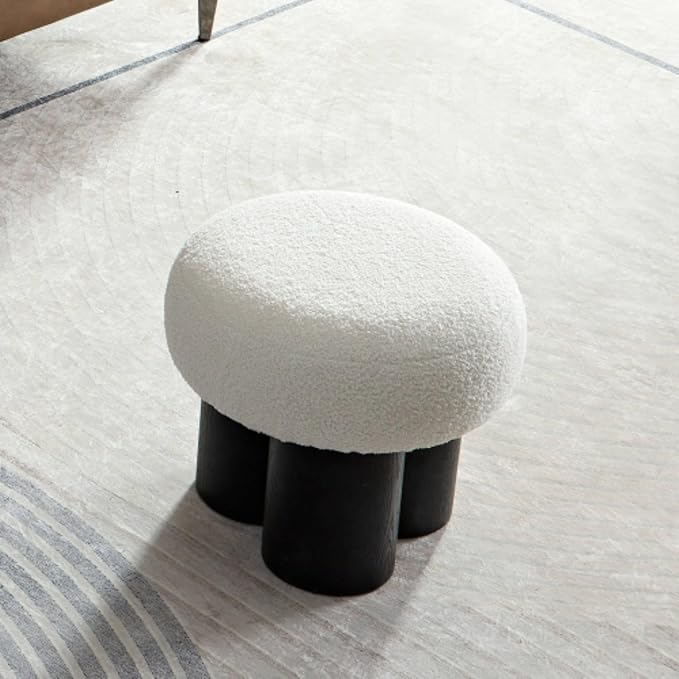 Mushroom-white&black