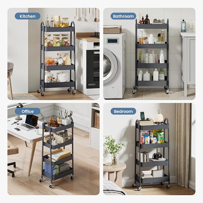 4-tier Deep Gray