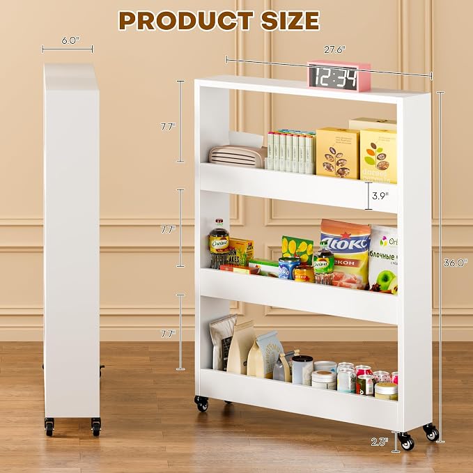 4 Tier-white