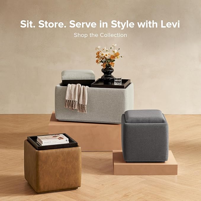 Dark Gray Fabric, Cube