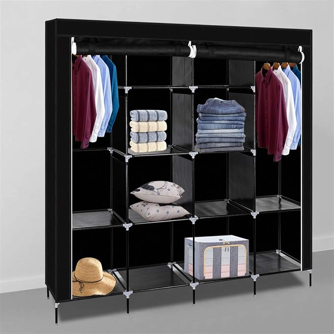 169.5x44x181.5cm, Black-k