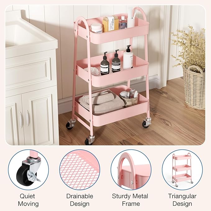 3 Tiers Pink