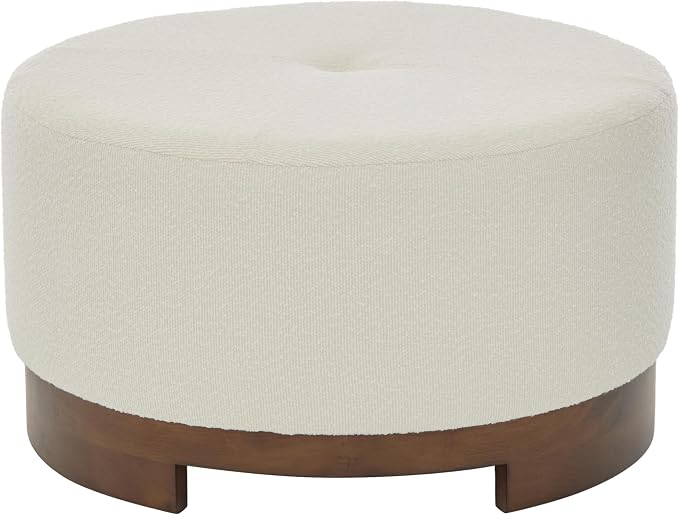 Beige + Dark Walnut