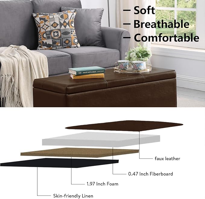 Brown - Pu Leather