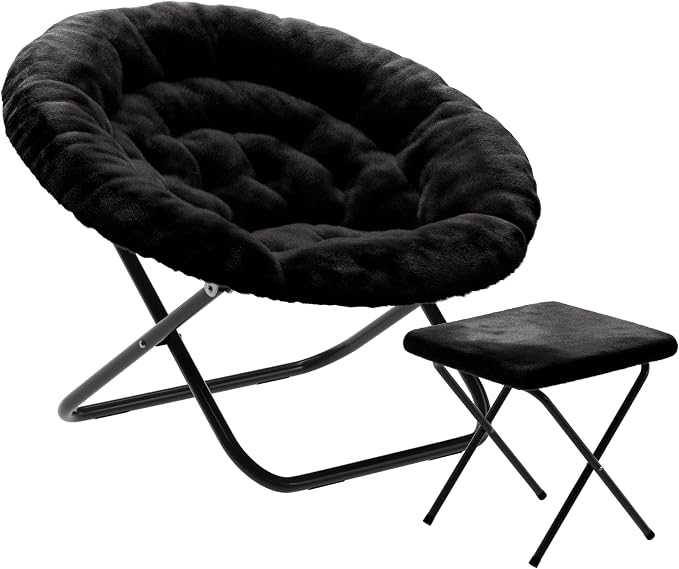 Black Fabric/Black Frame