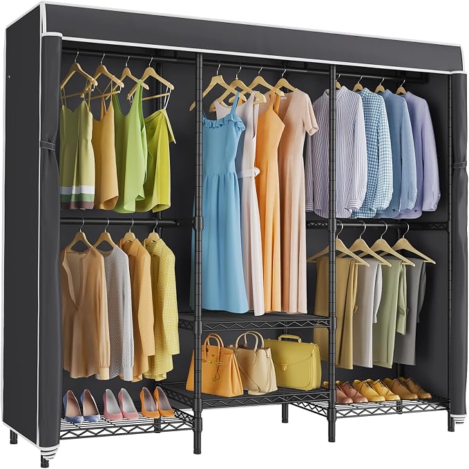 Black Rack with Black Cover