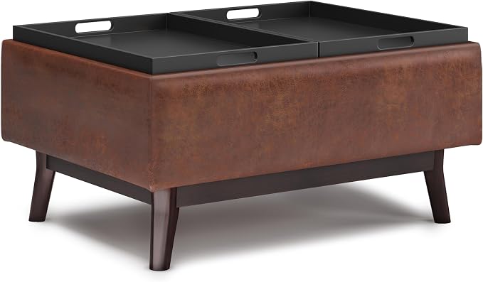 Distressed Saddle Brown