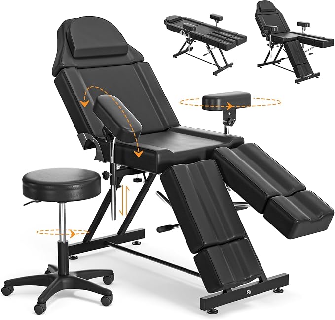 Black Tattoo Chair 034