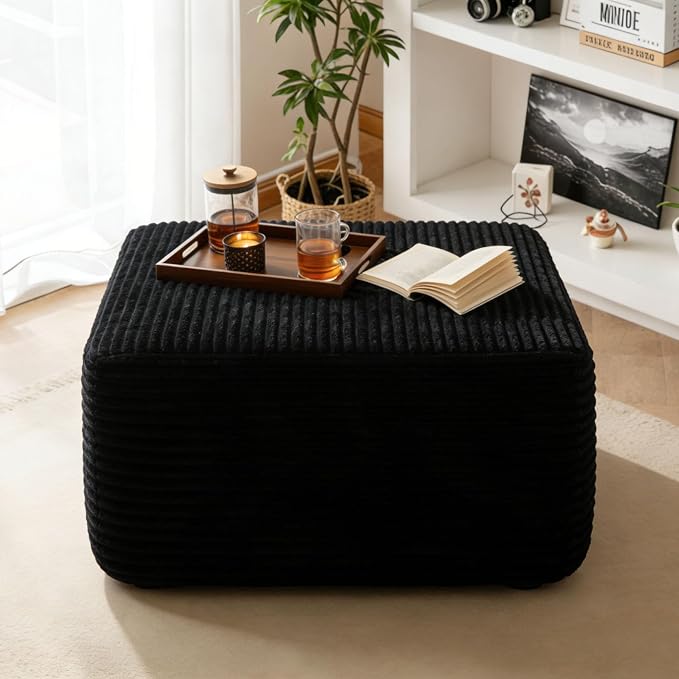 Black + Plush + Foam+spring