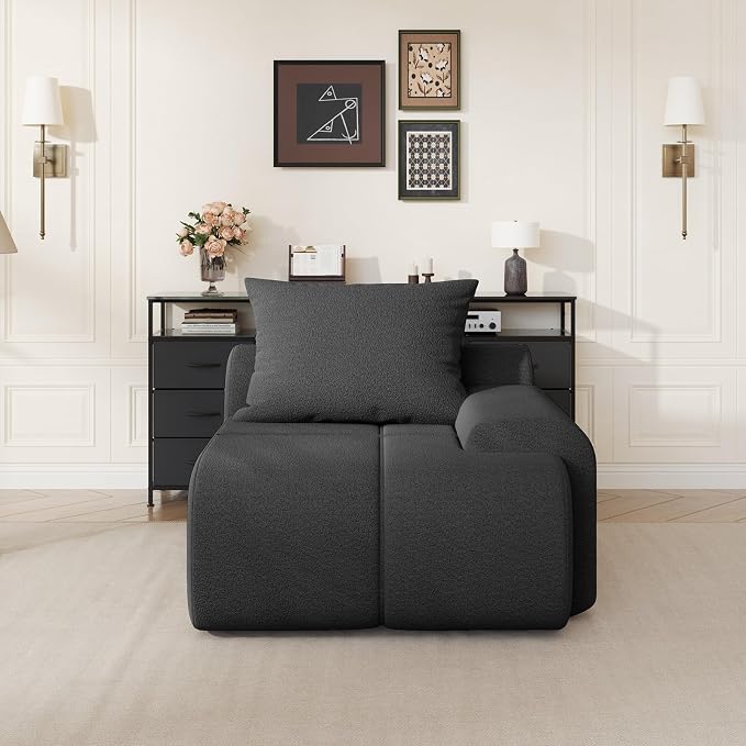 Teddy Boucle - Black