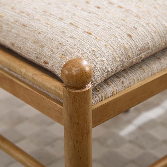 Brown Frame, Yellow Stripe Linen