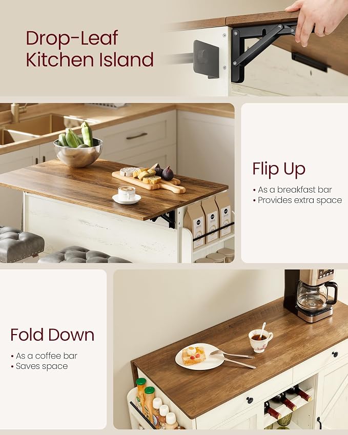 Rustic White + Honey Brown