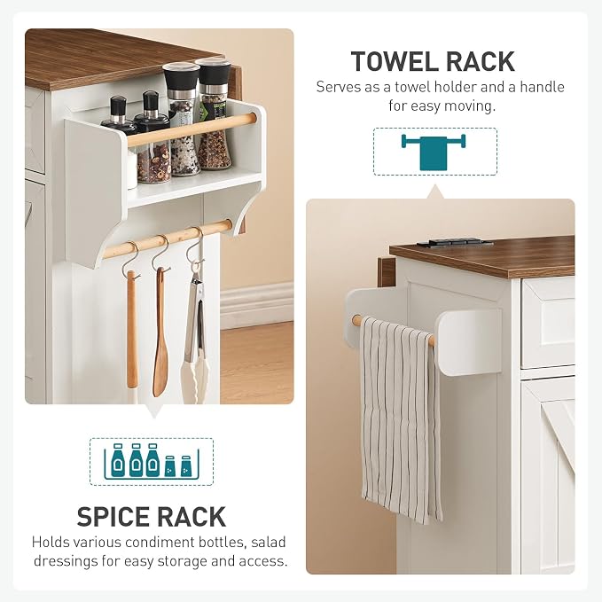 White + Walnut