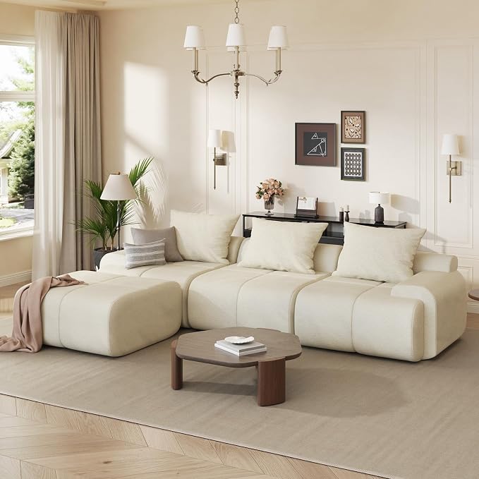 Chenille Corduroy - Cream White
