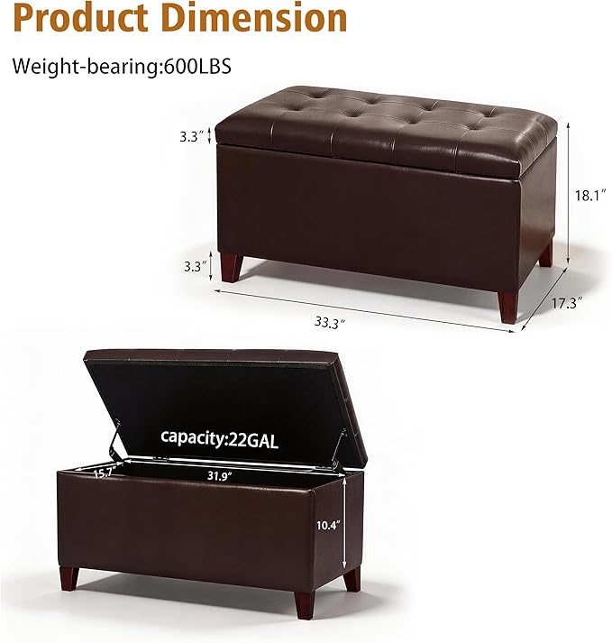 Brown Faux Leather