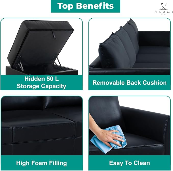 Black,air Leather,armrest