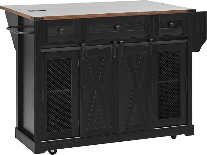 Black Sliding & Grid Side Door
