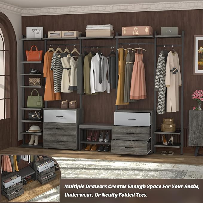 Grey Oak+Black