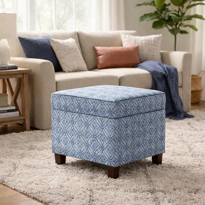 Blue Indigo Print