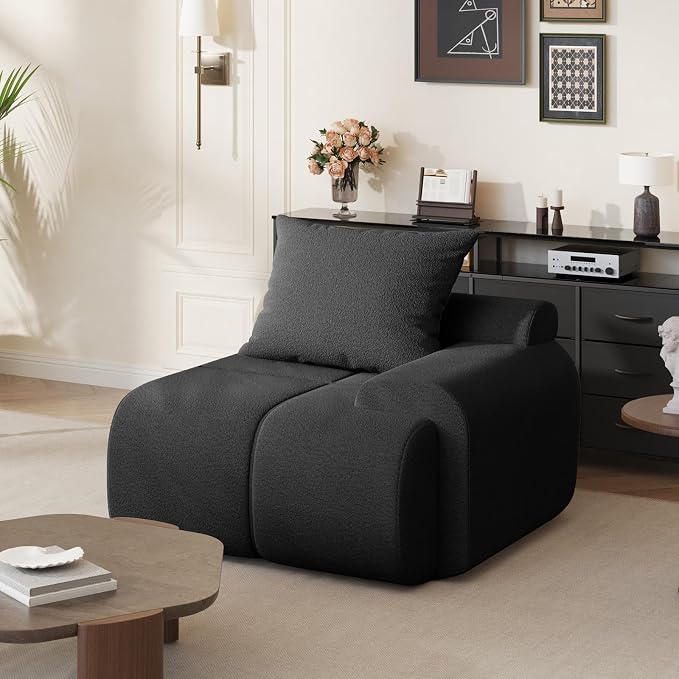 Teddy Boucle - Black