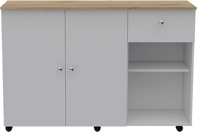 White + Light Oak