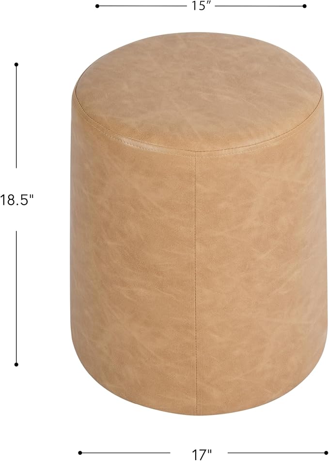 Sand Faux Leather