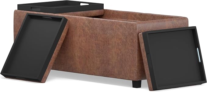 Distressed Saddle Brown