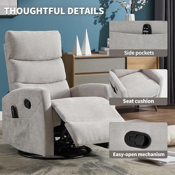 Grey + Metal & Wood + Fiber Foam and Polyester Fiber Pad-1