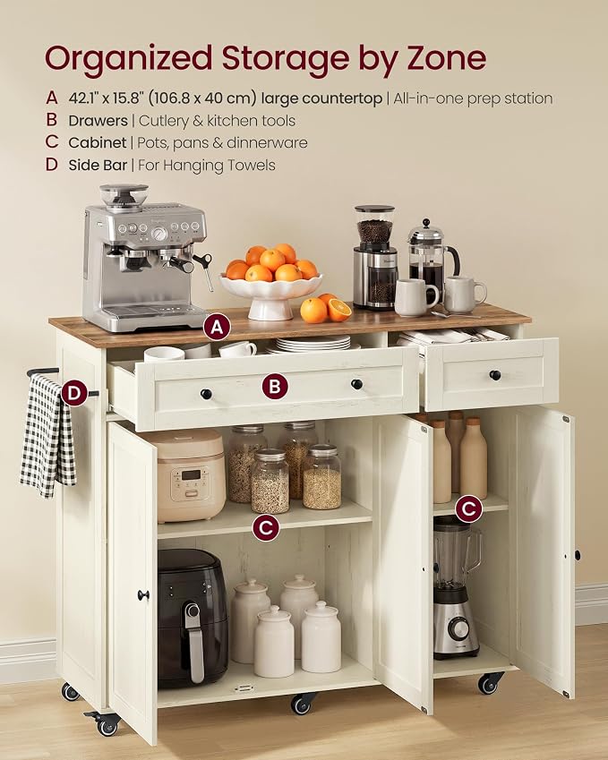 Rustic White + Honey Brown
