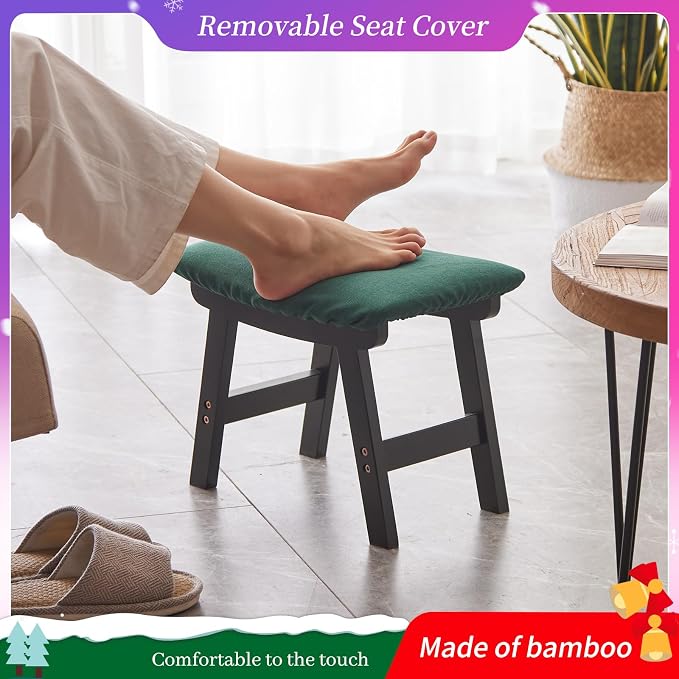 Black Stool Legs - Green Surface