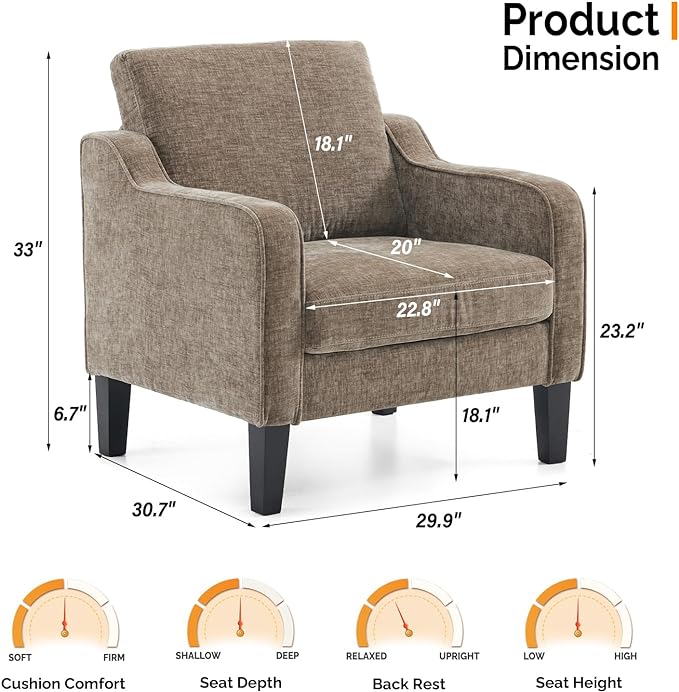 Light Brown Chenille