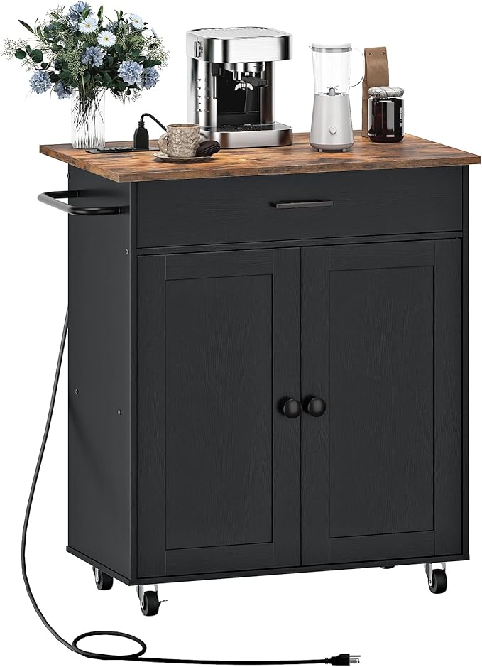 Black and Rustic Brown