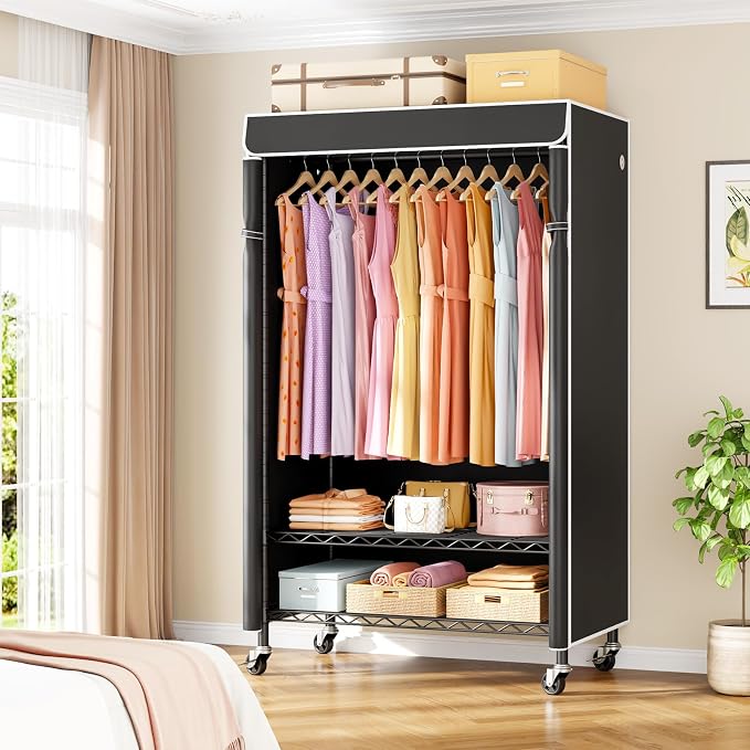 Black Rack with Black Cover