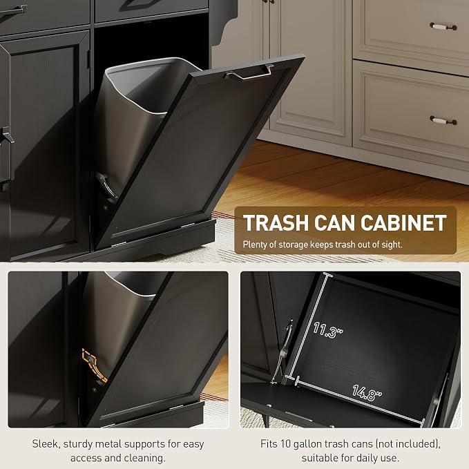 Black + Rustic Brown