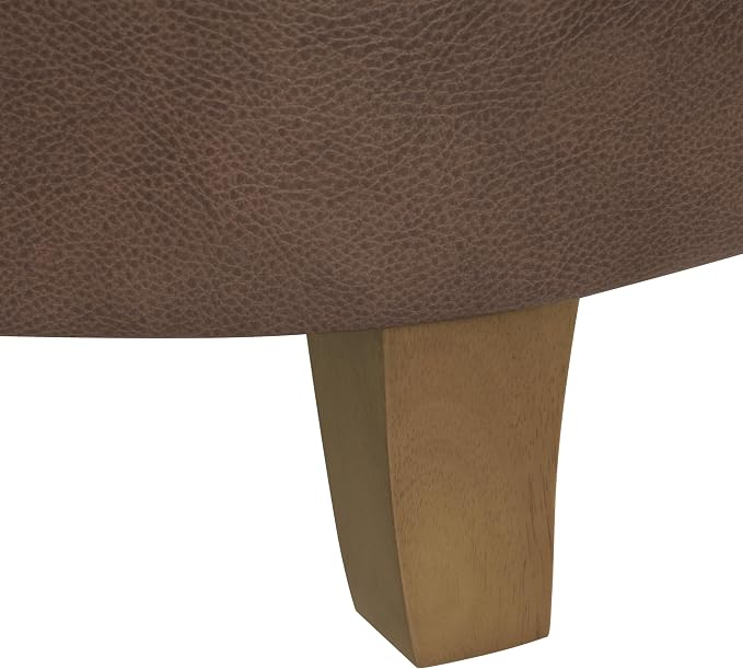 Brown Faux Leather
