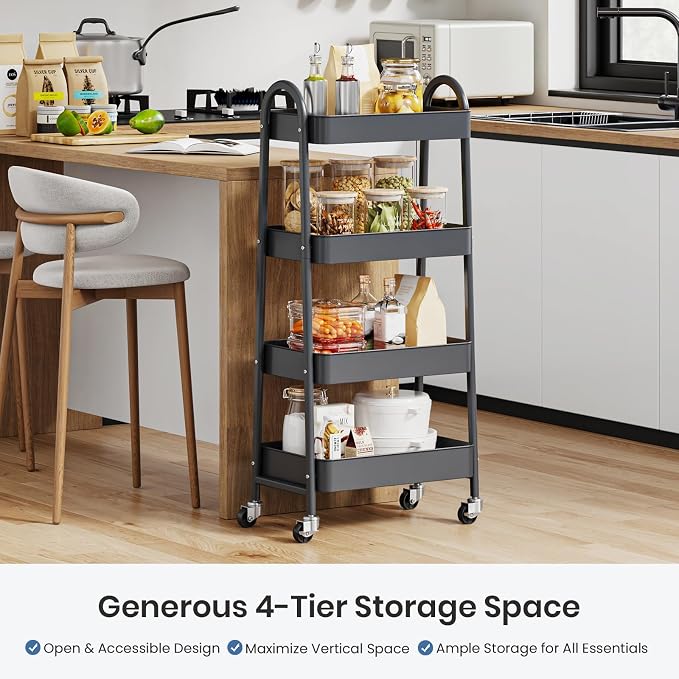 4-tier Deep Gray