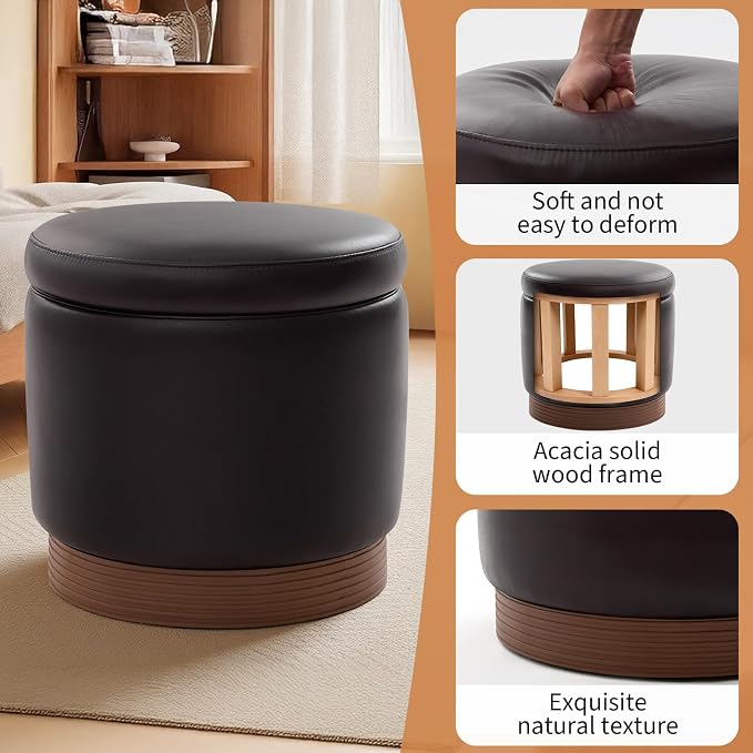 Round-dark Brown