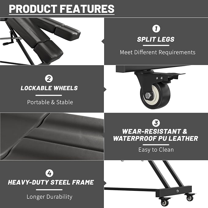 Tattoo Chair53-black