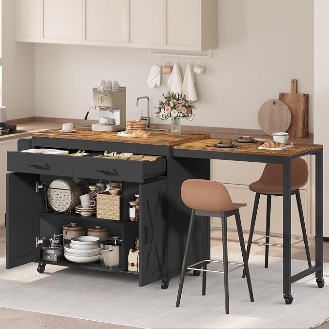 Rustic Brown + Black