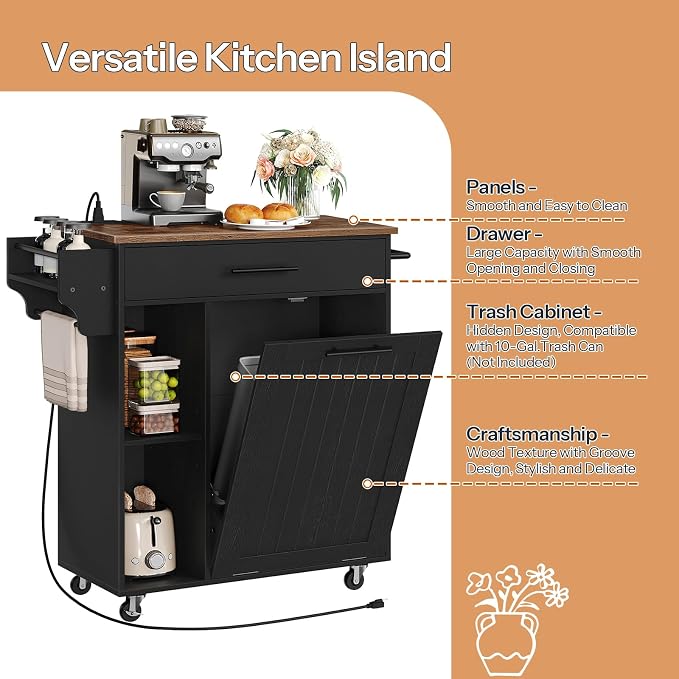 Rustic Brown + Black