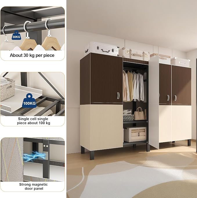 Brown-magnetic Door