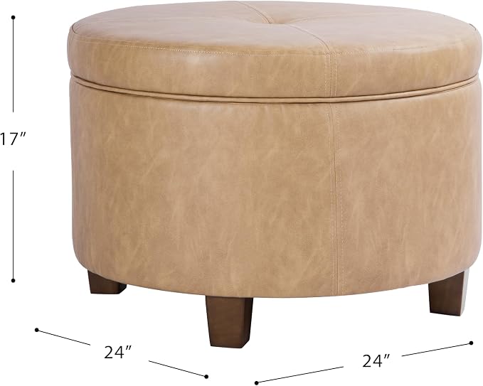 Sand Faux Leather