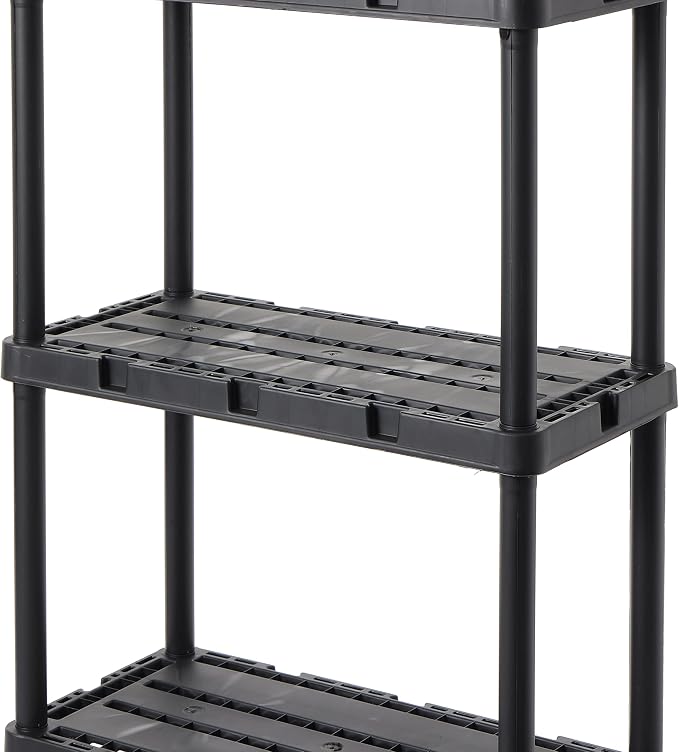 4 Shelf - Black